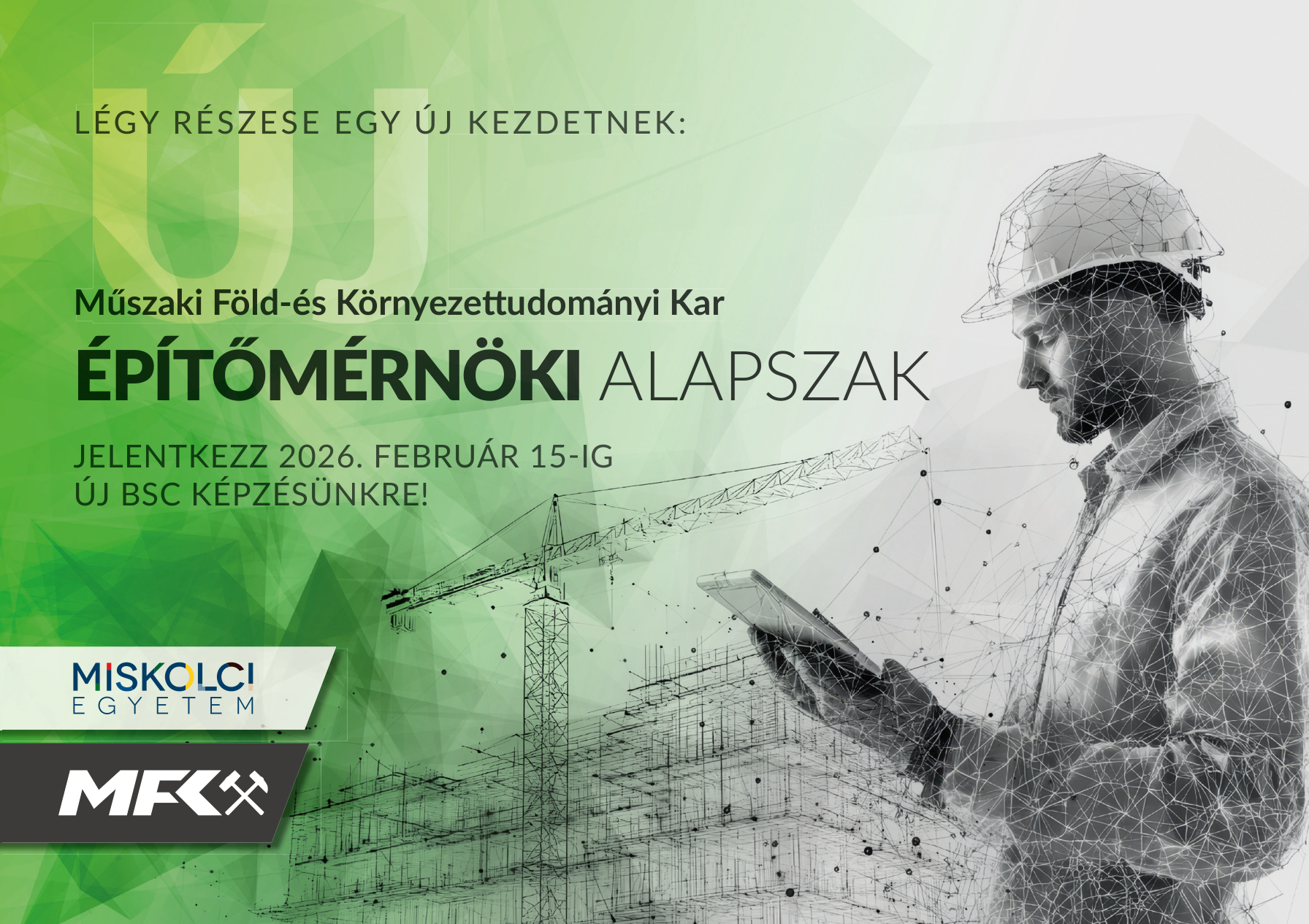 Építőmérnöki alapszak – Miskolci Egyetem